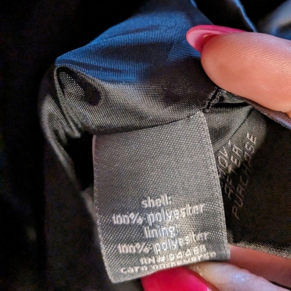 apt. 9 Large Shiny Gray Peacoat - Picture 6 of 11